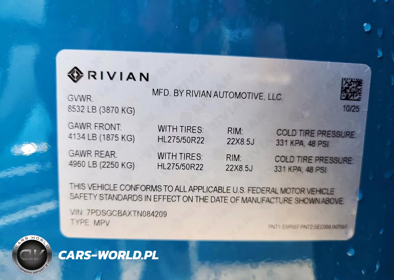 2026 Rivian R1S Adventure VIN:7PDSGCBAXTN084209 - 13