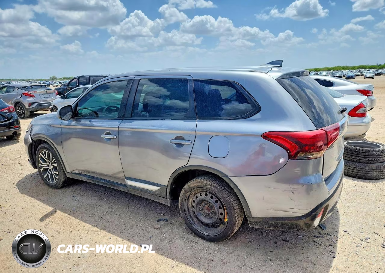 2018 Mitsubishi Outlander Es VIN:JA4AD2A3XJZ053163 - 2