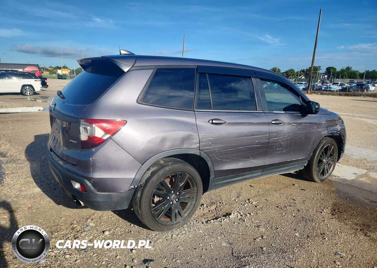 2019 Honda Passport Sport VIN:5FNYF7H28KB011784 - 3