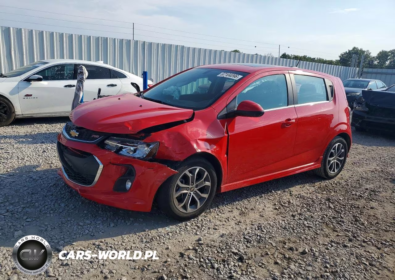 2017 Chevrolet Sonic Lt VIN:1G1JD6SB8H4154382 - 1