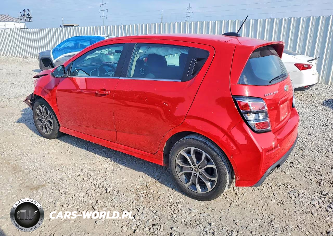 2017 Chevrolet Sonic Lt VIN:1G1JD6SB8H4154382 - 2