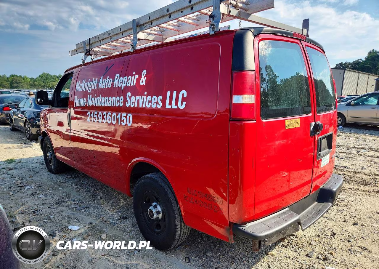 2003 GMC Savana G2500 VIN:1GTFG25T131155580 - 2