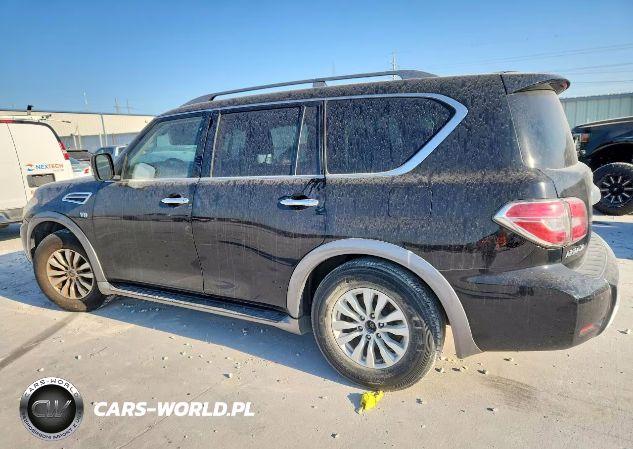 2017 Nissan Armada Sv VIN:JN8AY2ND7H9004580 - 2