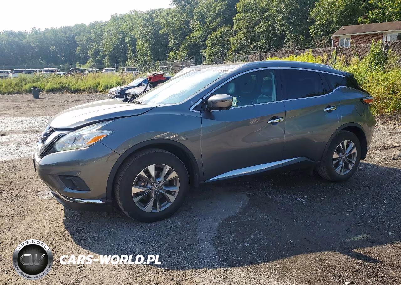2016 Nissan Murano Sl VIN:5N1AZ2MH7GN146880 - 1
