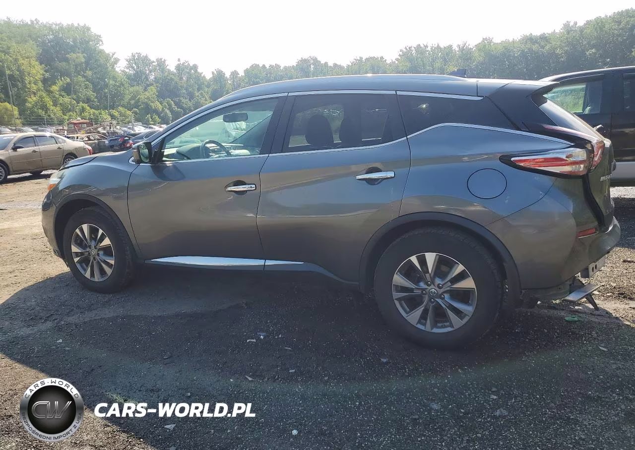2016 Nissan Murano Sl VIN:5N1AZ2MH7GN146880 - 2