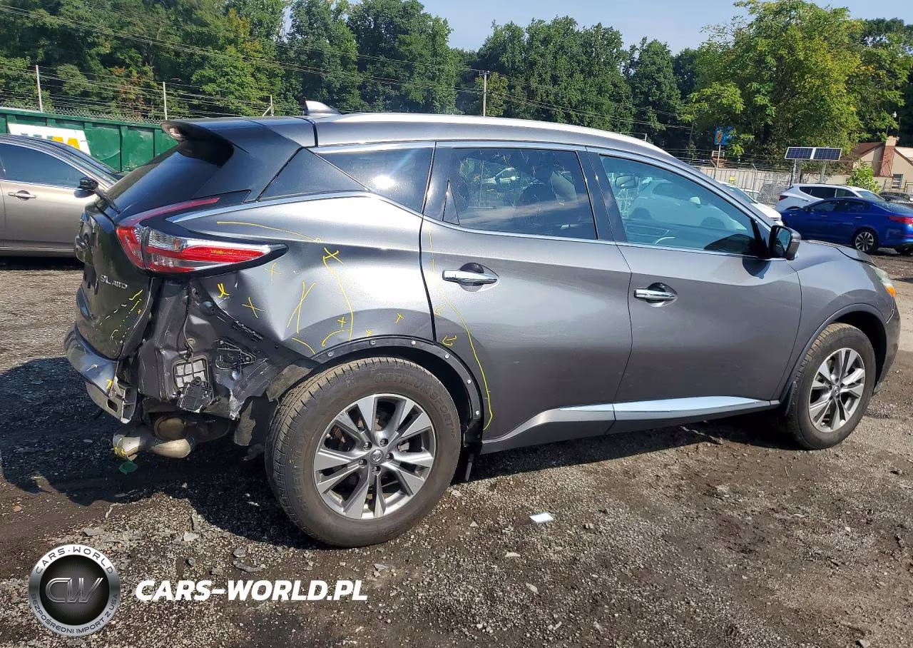 2016 Nissan Murano Sl VIN:5N1AZ2MH7GN146880 - 3