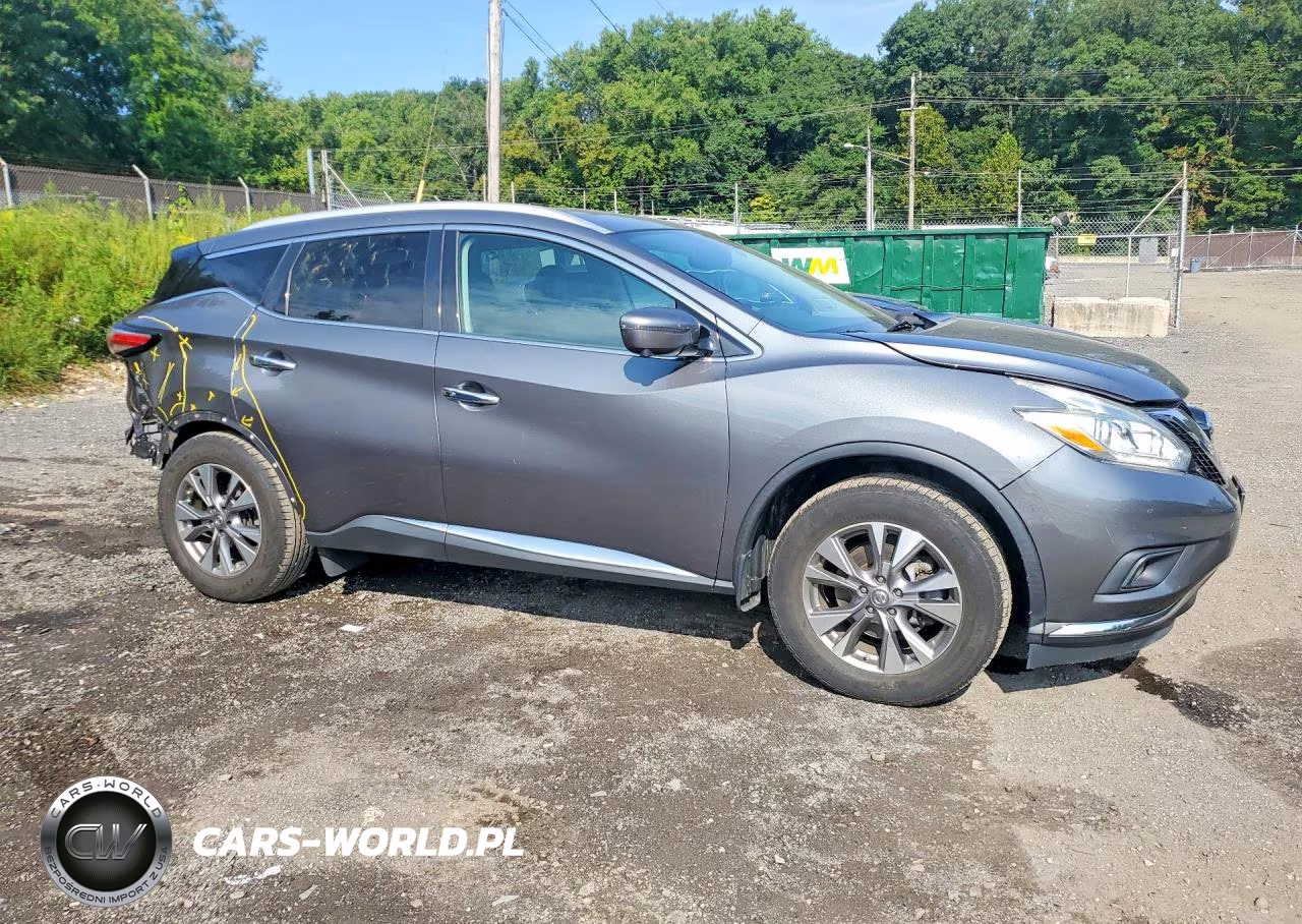 2016 Nissan Murano Sl VIN:5N1AZ2MH7GN146880 - 4
