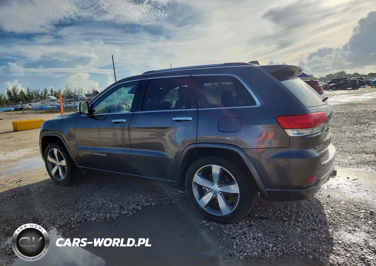 2014 Jeep Grand Cherokee Overland VIN:1C4RJFCMXEC572883 - 2