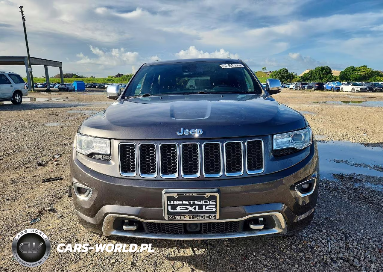 2014 Jeep Grand Cherokee Overland VIN:1C4RJFCMXEC572883 - 5