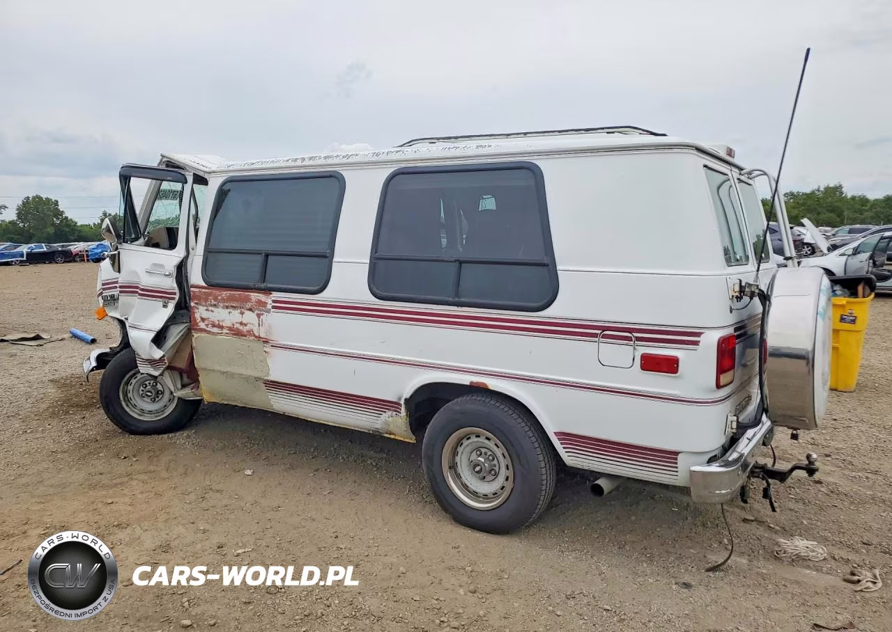 1992 Chevrolet Sportvan - Van VIN:1GBEG25K5N7116076 - 2
