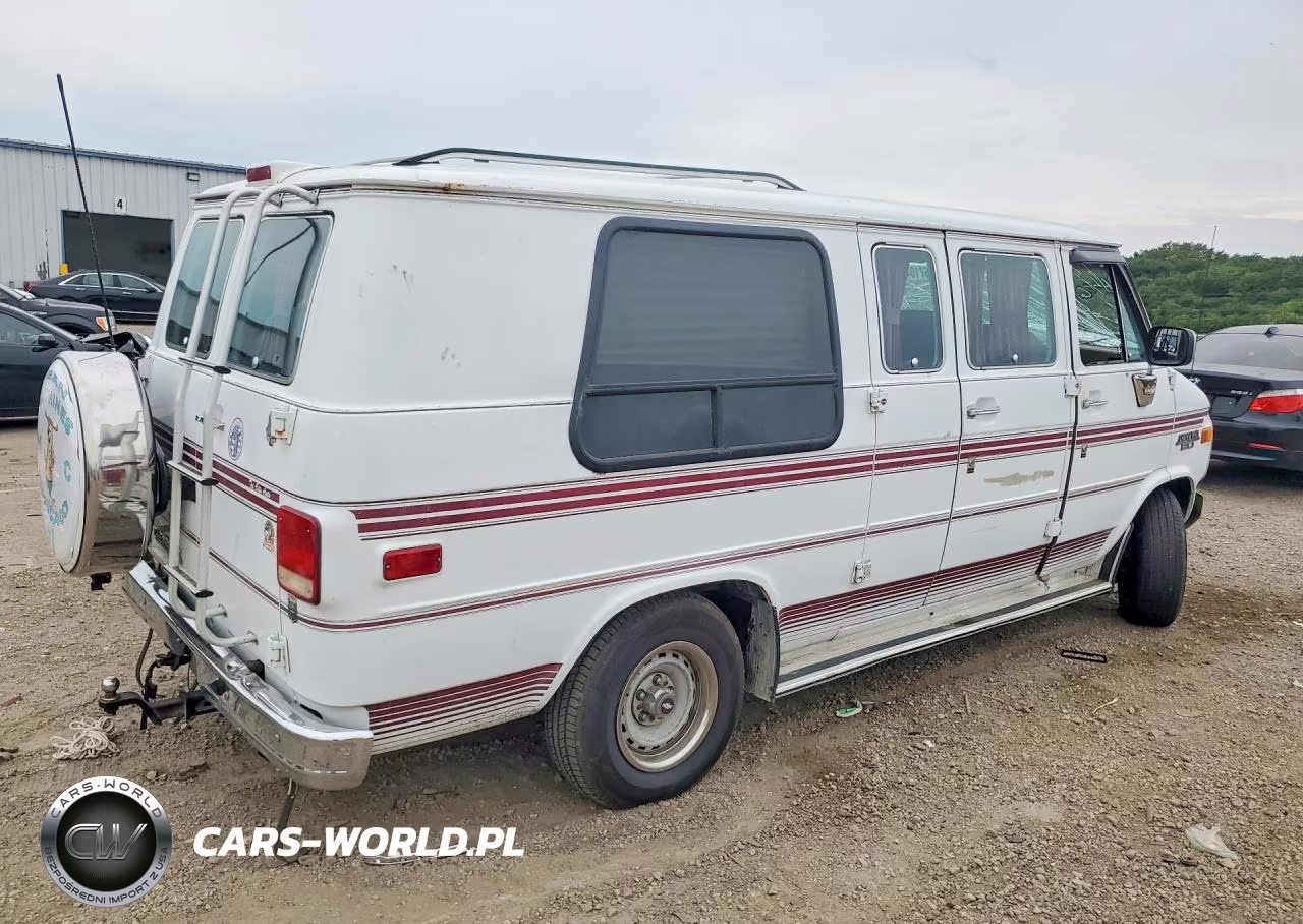 1992 Chevrolet Sportvan - Van VIN:1GBEG25K5N7116076 - 3