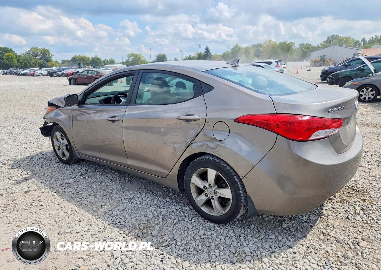 2013 Hyundai Elantra Gls VIN:5NPDH4AE4DH344094 - 2