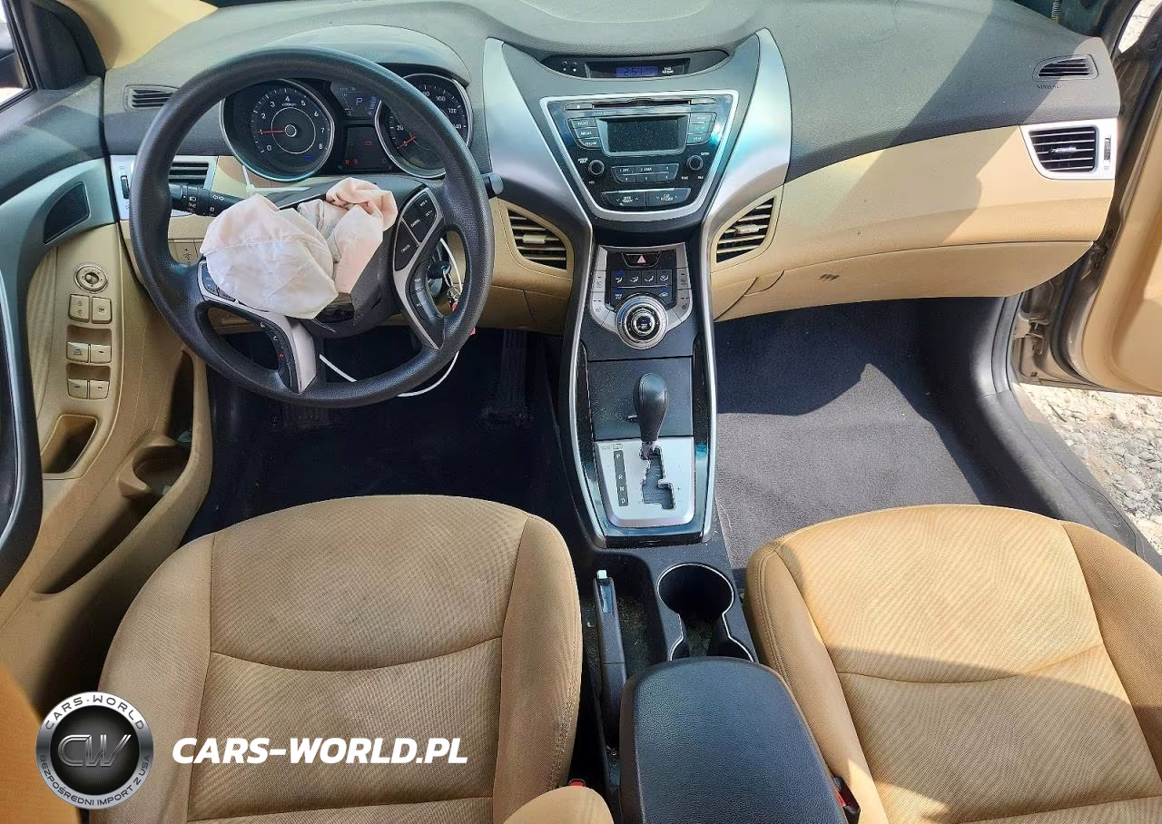 2013 Hyundai Elantra Gls VIN:5NPDH4AE4DH344094 - 8