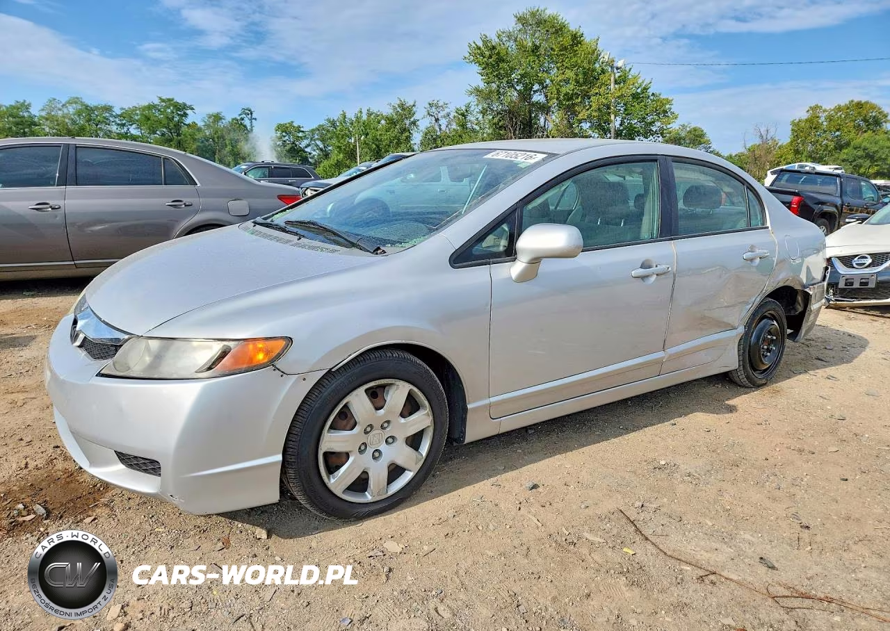 2008 Honda Civic 4D Dx VIN:1HGFA16588L037034 - 1