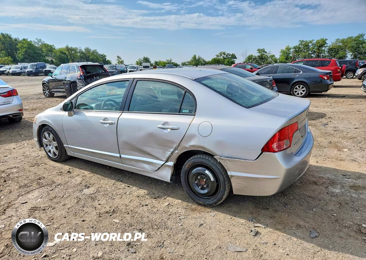 2008 Honda Civic 4D Dx VIN:1HGFA16588L037034 - 2