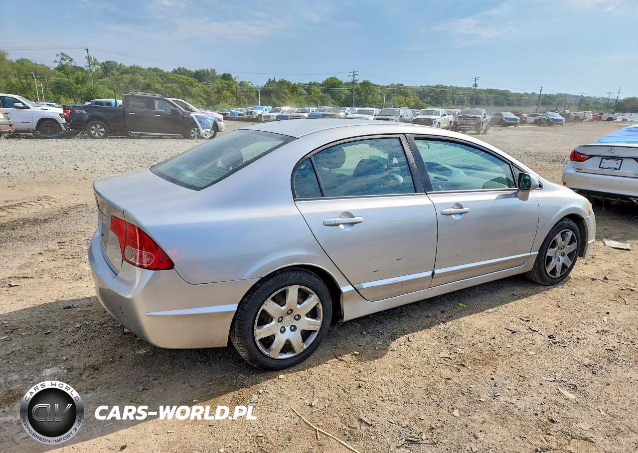 2008 Honda Civic 4D Dx VIN:1HGFA16588L037034 - 3