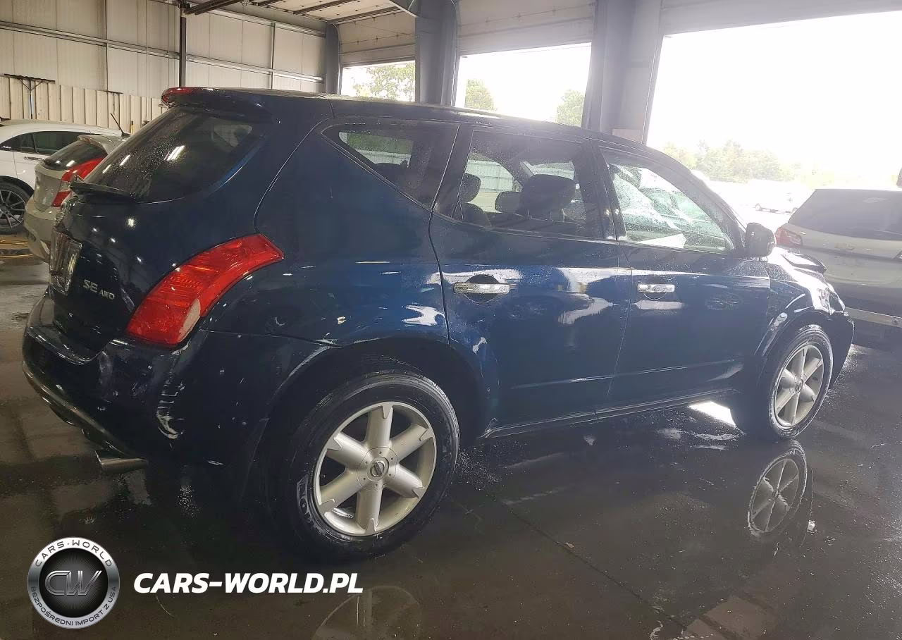 2004 Nissan Murano Sl VIN:JN8AZ08W34W336686 - 3