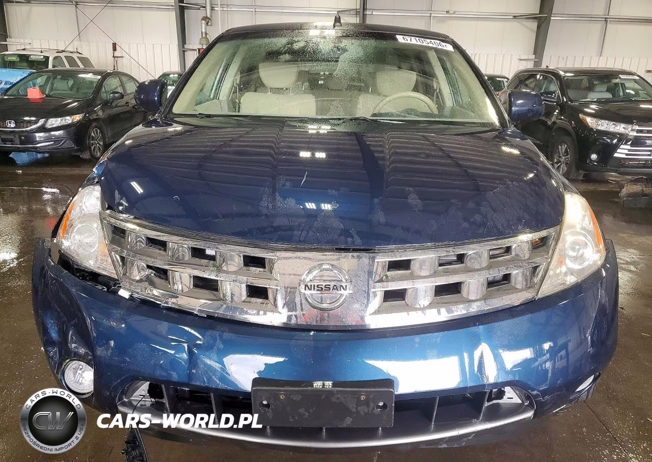2004 Nissan Murano Sl VIN:JN8AZ08W34W336686 - 5