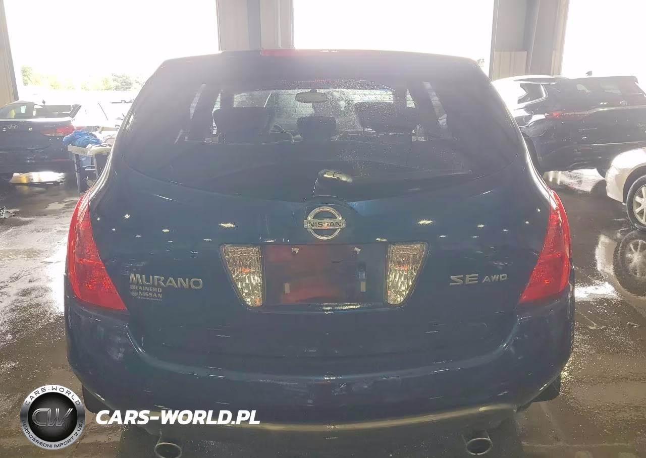 2004 Nissan Murano Sl VIN:JN8AZ08W34W336686 - 6