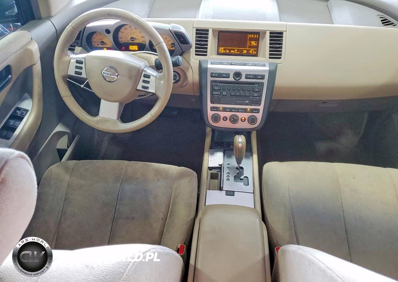 2004 Nissan Murano Sl VIN:JN8AZ08W34W336686 - 8