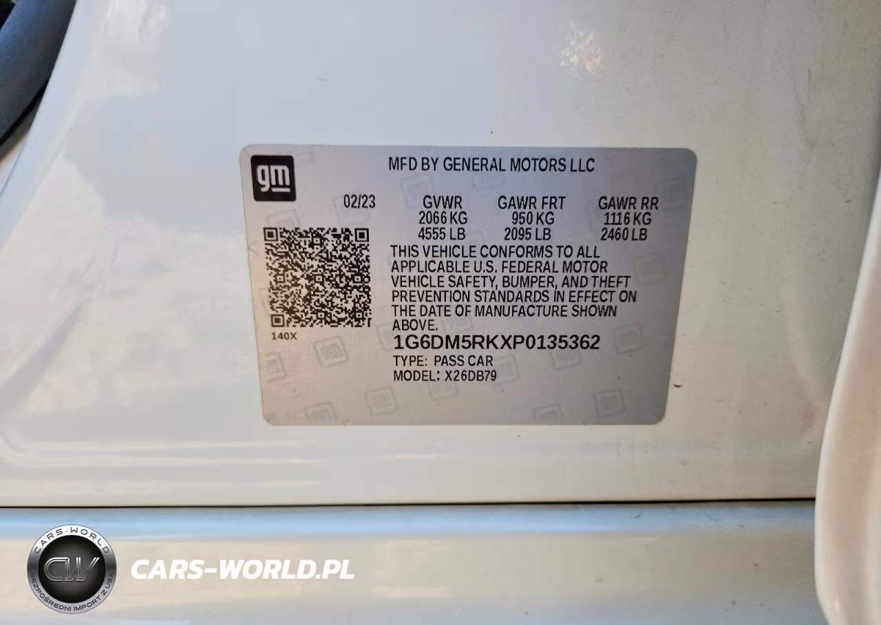 2023 Cadillac Ct5 Luxury VIN:1G6DM5RKXP0135362 - 13