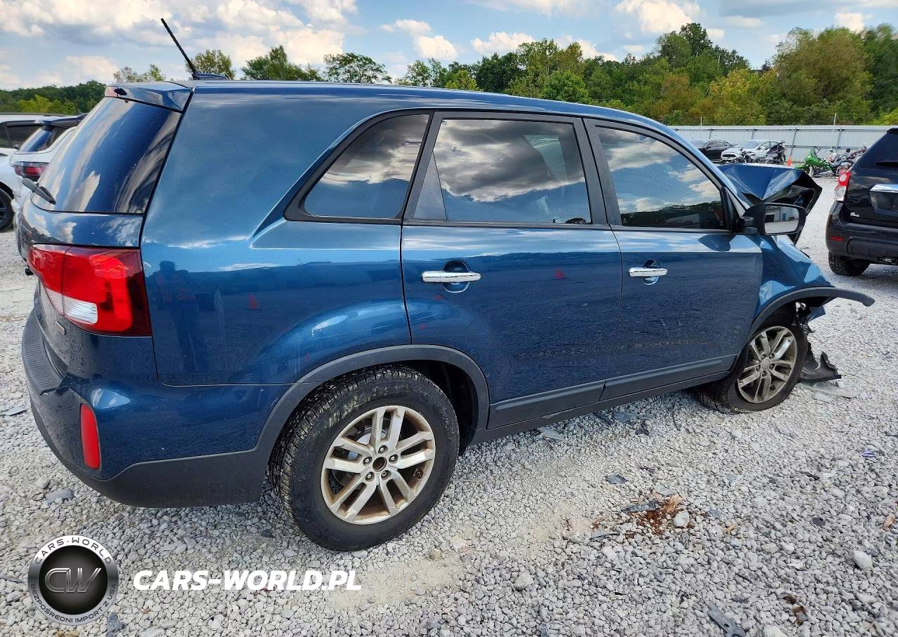 2014 Kia Sorento Lx VIN:5XYKT3A66EG480292 - 3