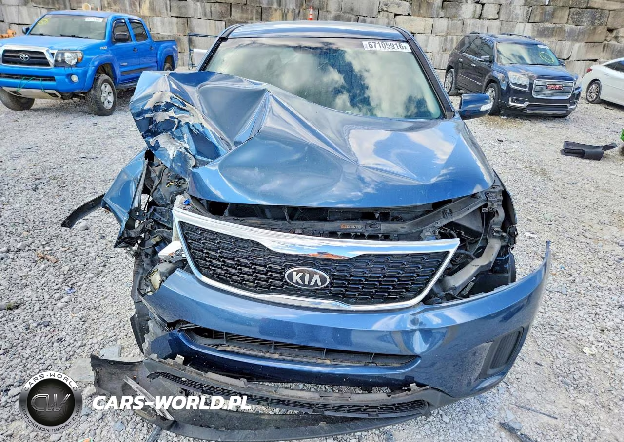 2014 Kia Sorento Lx VIN:5XYKT3A66EG480292 - 5
