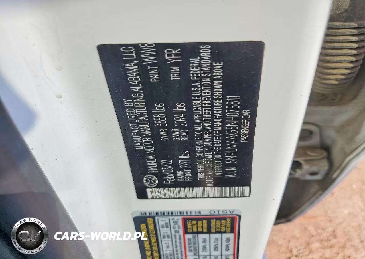 2022 Hyundai Elantra Sel VIN:5NPLM4AG5NH075811 - 13