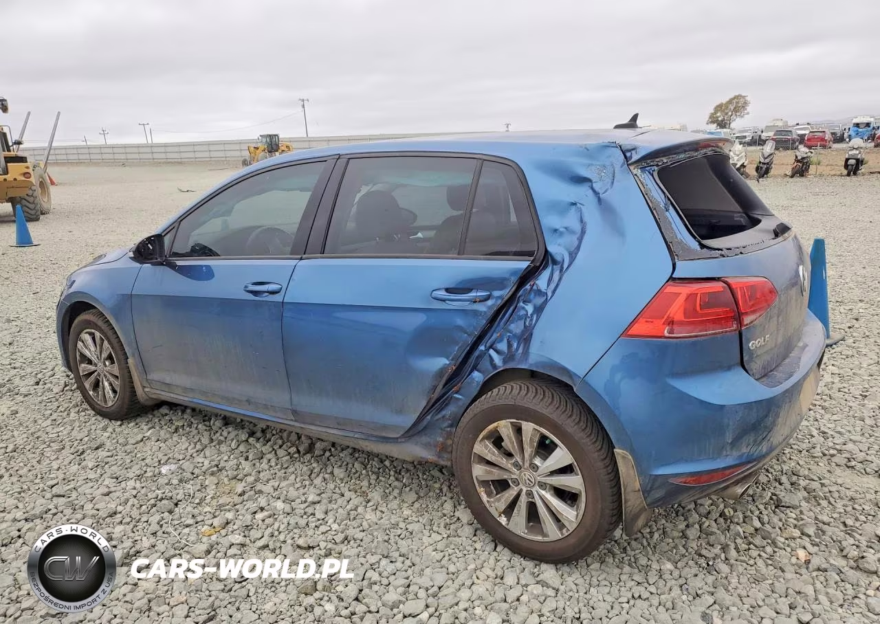 2015 Volkswagen Golf Tdi VIN:3VW2A7AUXFM099851 - 2