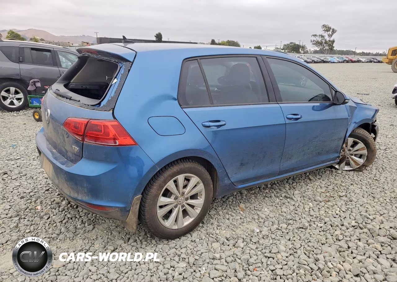 2015 Volkswagen Golf Tdi VIN:3VW2A7AUXFM099851 - 3