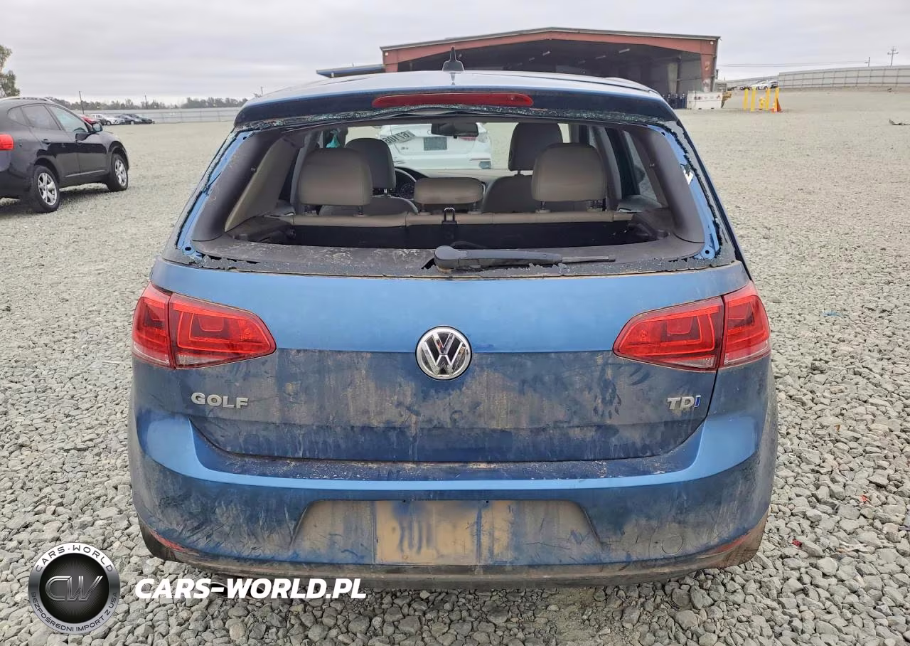 2015 Volkswagen Golf Tdi VIN:3VW2A7AUXFM099851 - 6