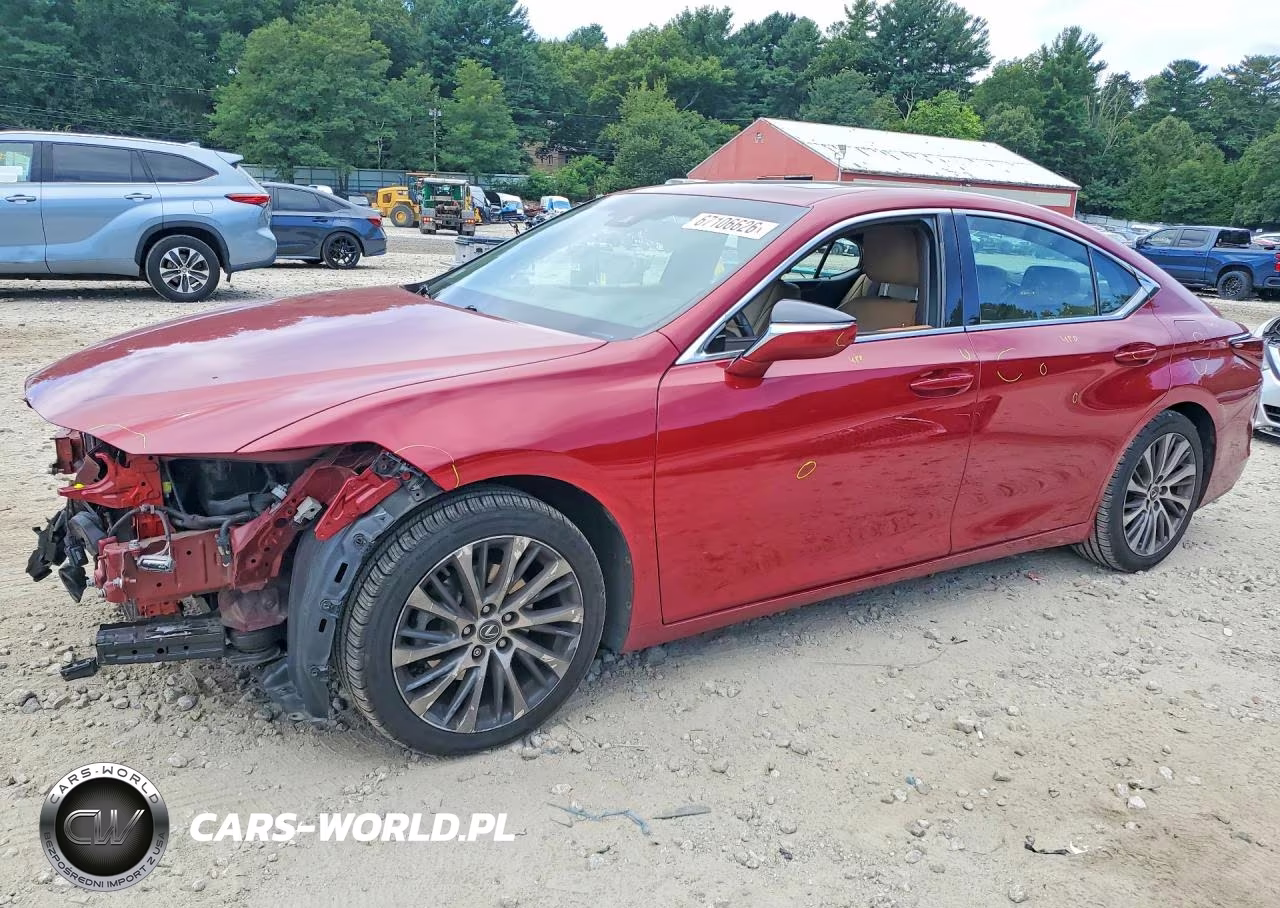 2019 Lexus Es 350 VIN:58ABZ1B14KU036395 - 1