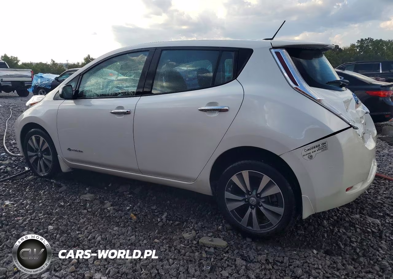 2015 Nissan Leaf Sv VIN:1N4AZ0CP0FC323755 - 2
