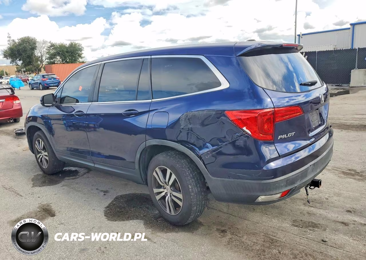 2018 Honda Pilot Ex VIN:5FNYF5H38JB008640 - 2