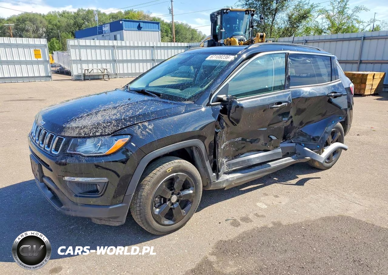 2019 Jeep Compass Latitude VIN:3C4NJDBB8KT839473 - 1