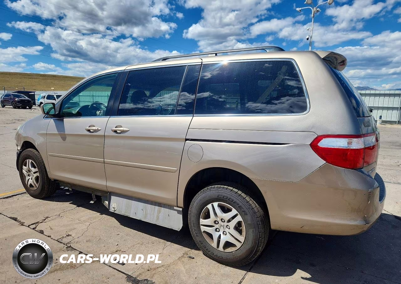 2007 Honda Odyssey Exl VIN:5FNRL38777B105678 - 2