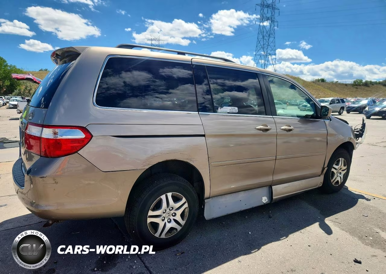 2007 Honda Odyssey Exl VIN:5FNRL38777B105678 - 3