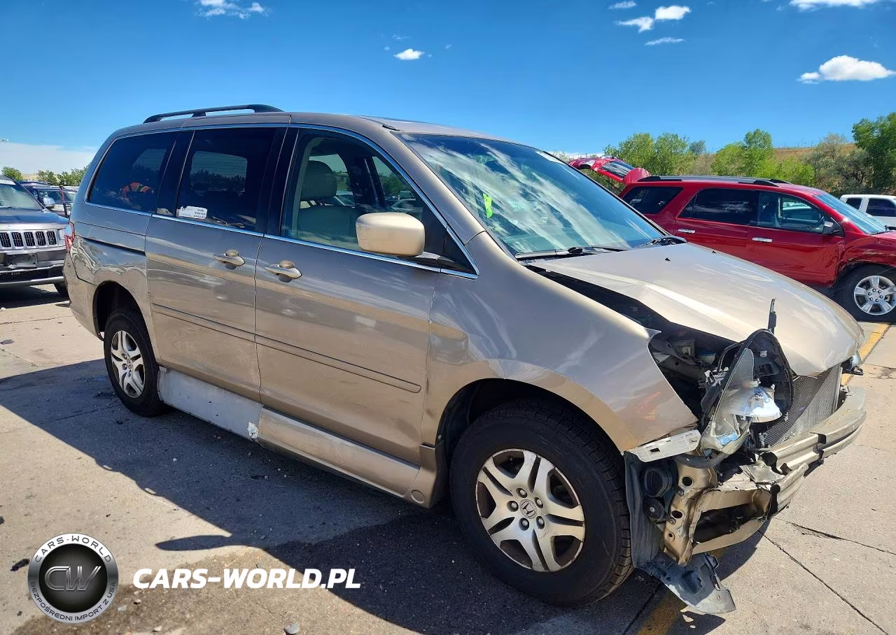 2007 Honda Odyssey Exl VIN:5FNRL38777B105678 - 4