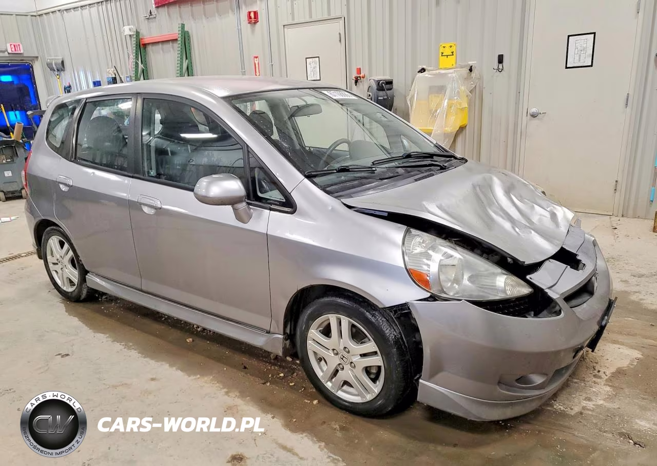 2007 Honda Fit S VIN:JHMGD38697S060997 - 4