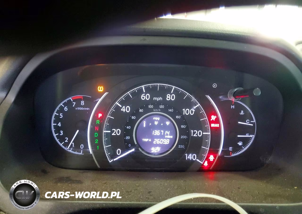 2014 Honda Cr-V Lx VIN:5J6RM4H33EL117010 - 9
