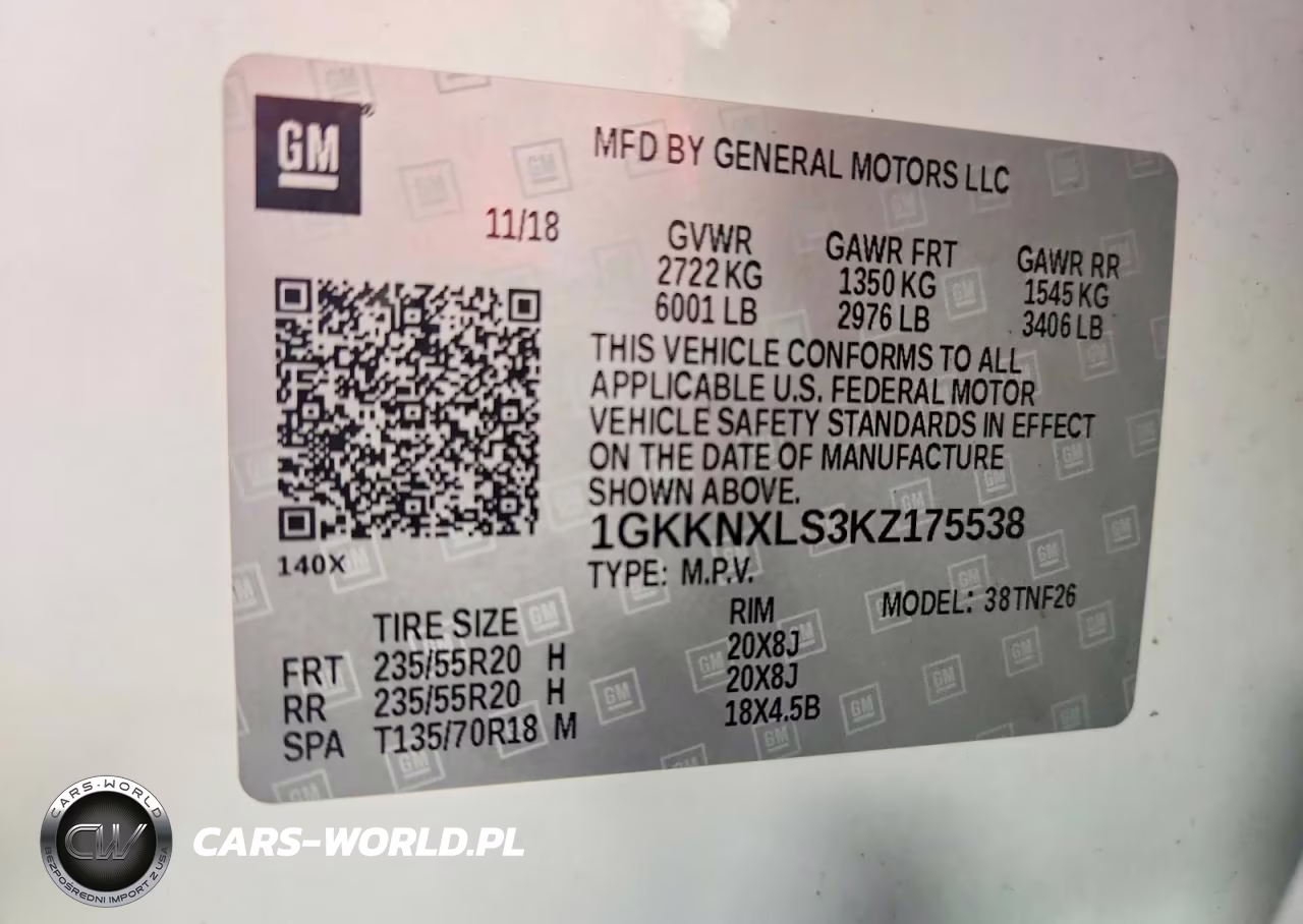 2019 GMC Acadia Denali VIN:1GKKNXLS3KZ175538 - 13