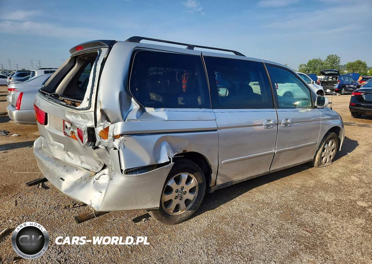 2004 Honda Odyssey Exl VIN:5FNRL18984B072188 - 3