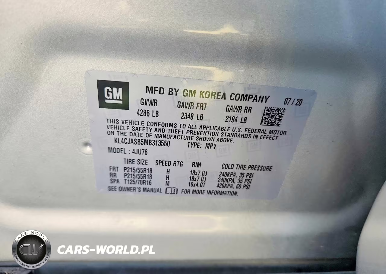 2021 Buick Encore Preferred VIN:KL4CJASB5MB313550 - 13
