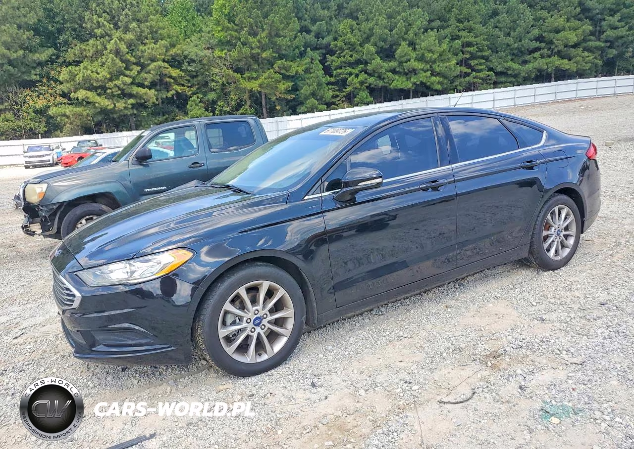 2017 Ford Fusion Se VIN:3FA6P0HD6HR262023 - 1