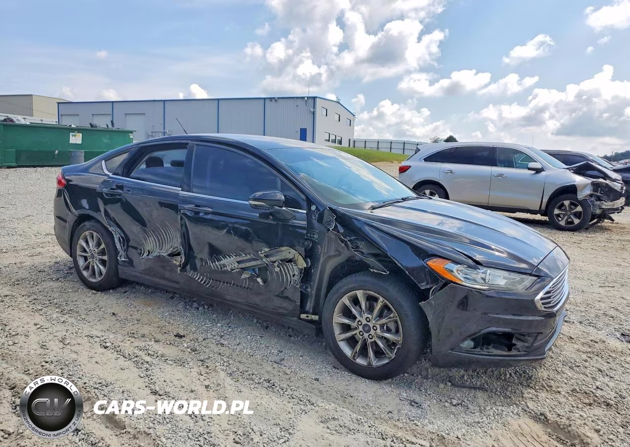 2017 Ford Fusion Se VIN:3FA6P0HD6HR262023 - 4