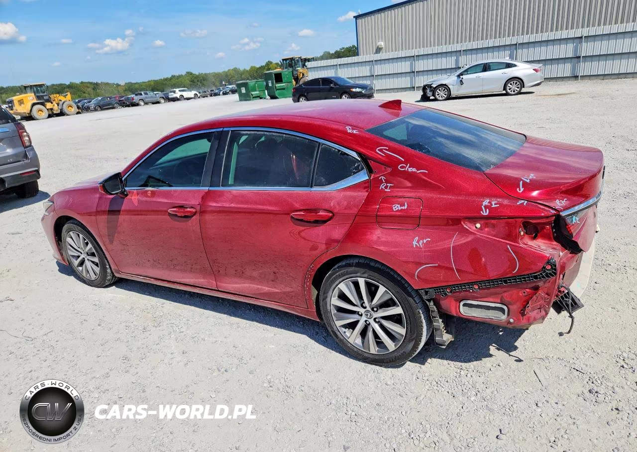 2019 Lexus Es 350 VIN:58ABZ1B1XKU030584 - 2