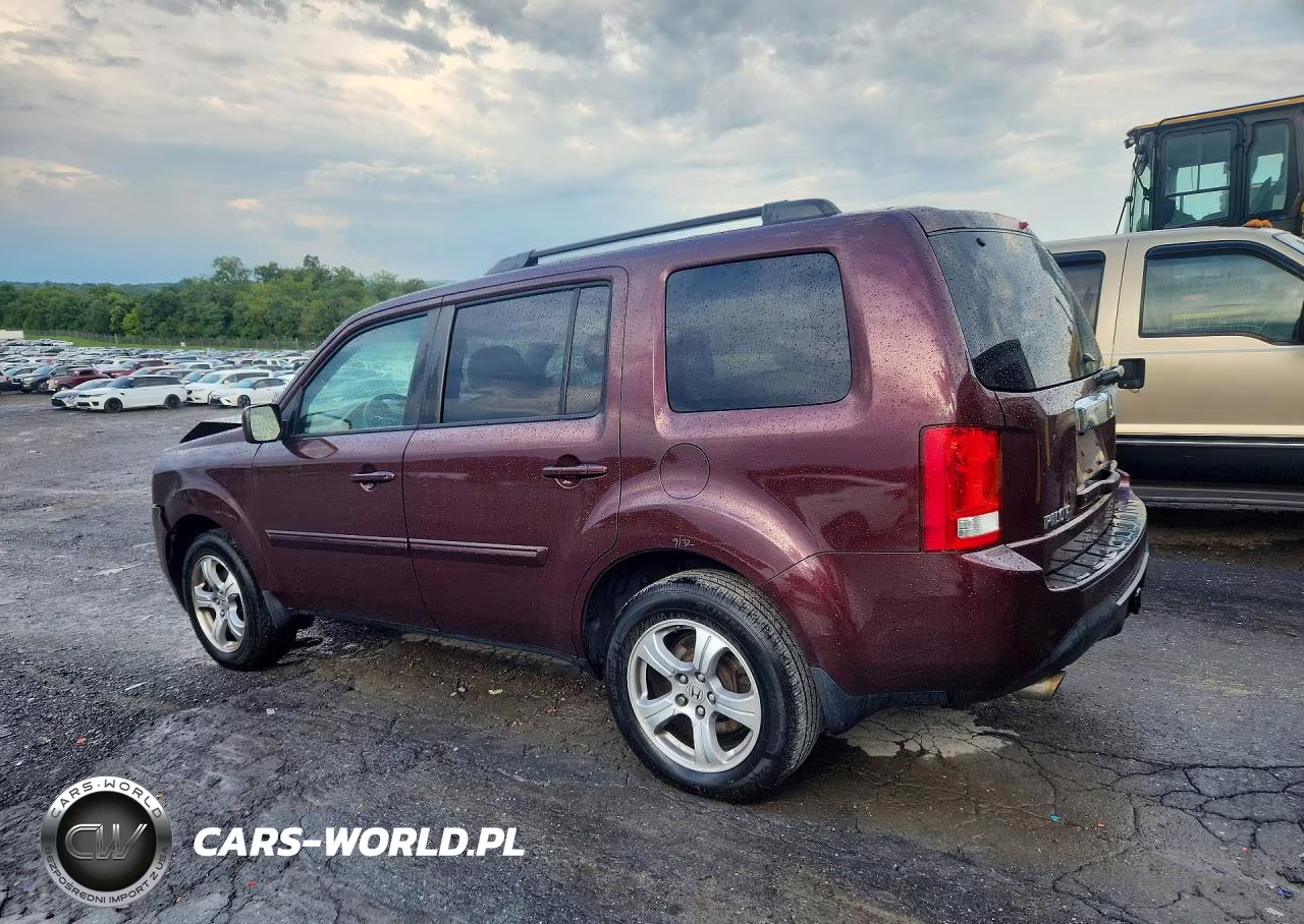 2014 Honda Pilot Ex VIN:5FNYF4H48EB029691 - 2
