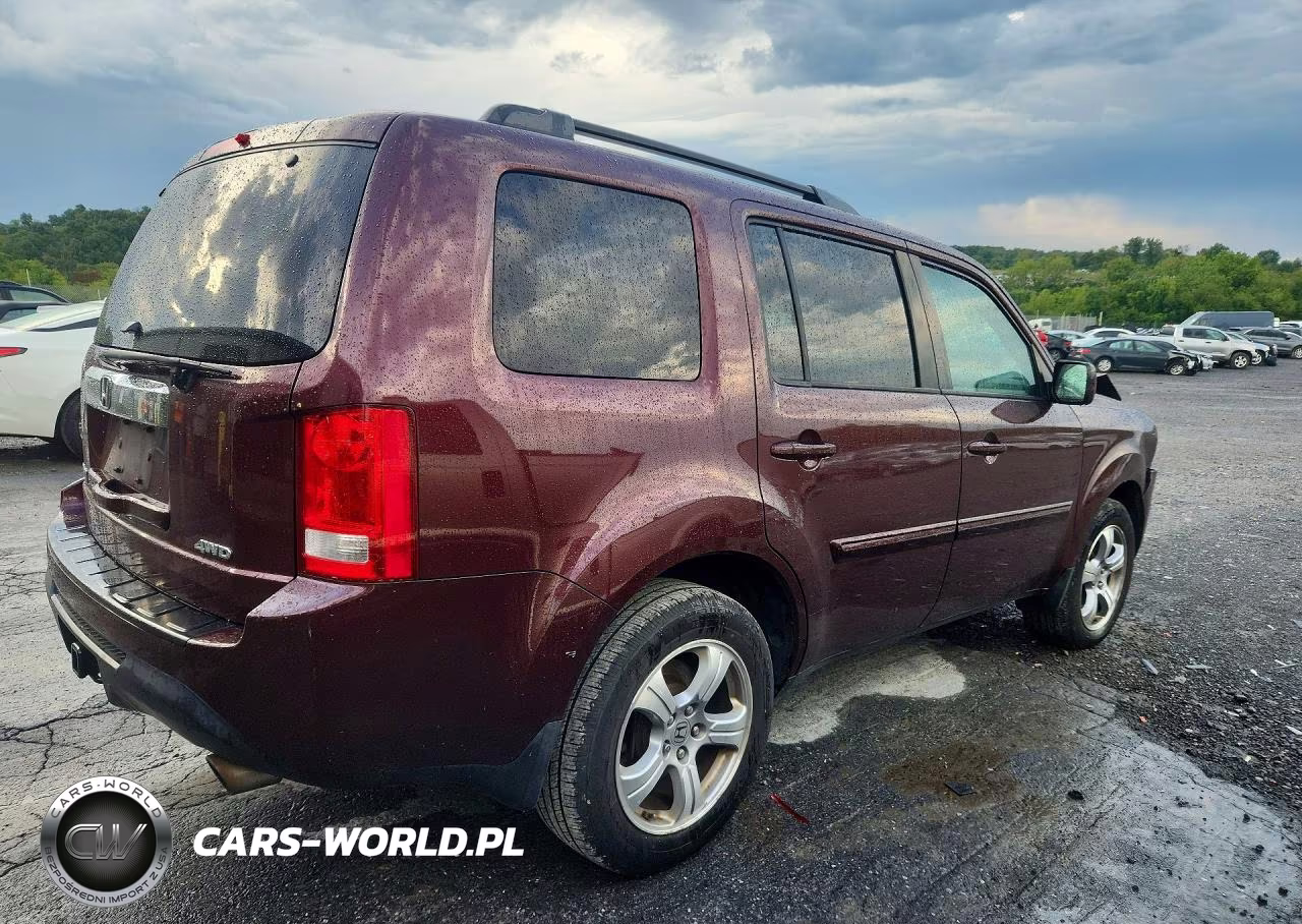 2014 Honda Pilot Ex VIN:5FNYF4H48EB029691 - 3