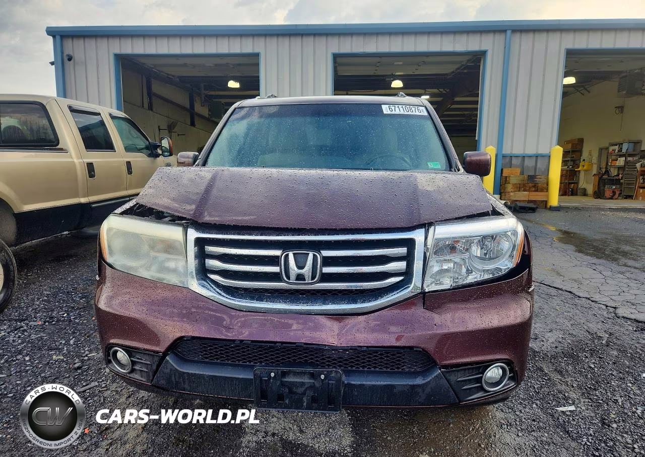 2014 Honda Pilot Ex VIN:5FNYF4H48EB029691 - 5