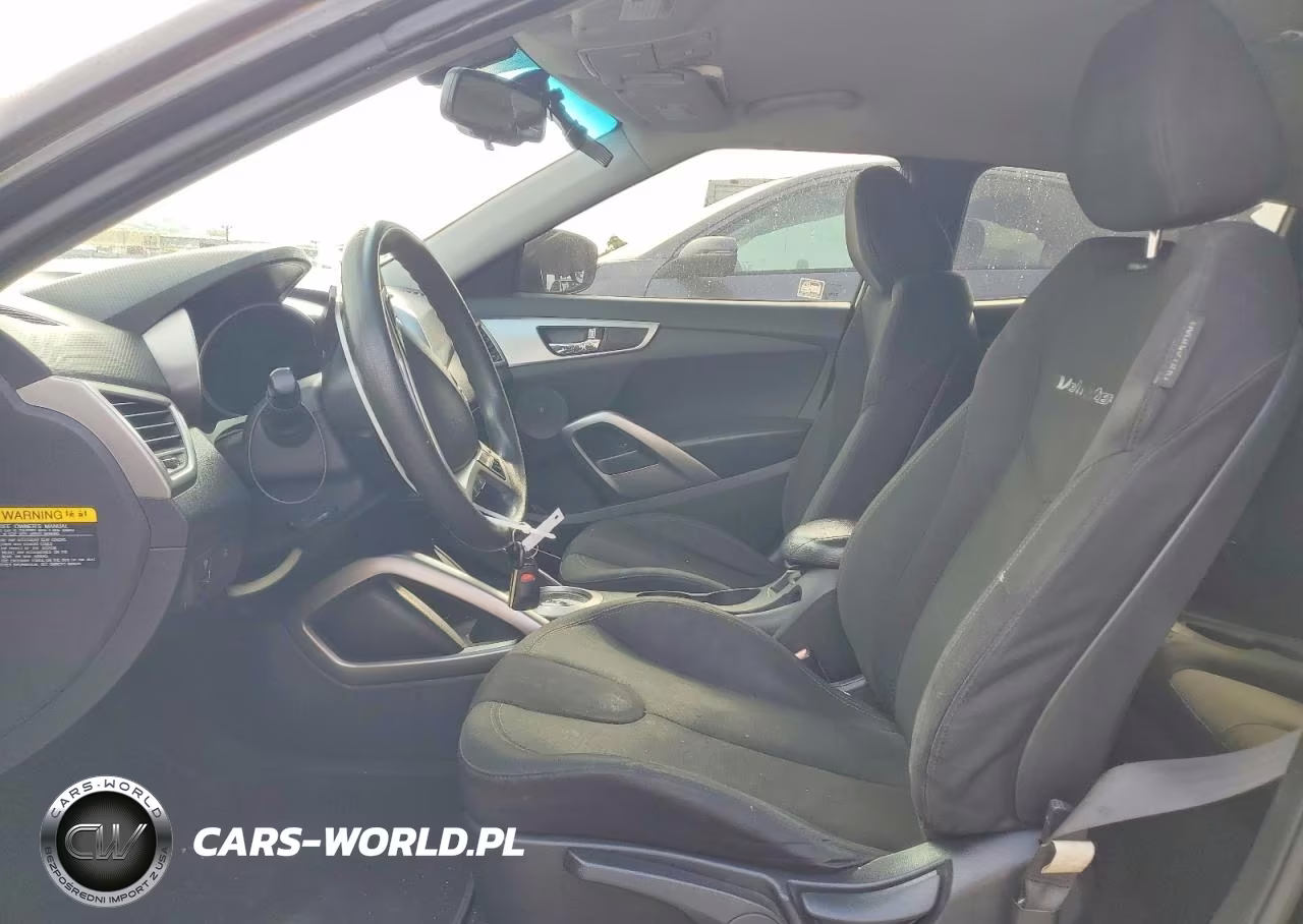 2012 Hyundai Veloster Base VIN:KMHTC6AD0CU042668 - 7